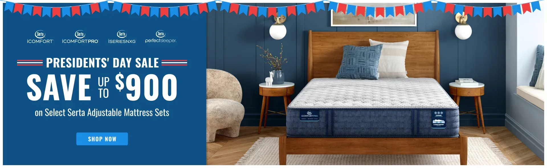 President's Day Serta